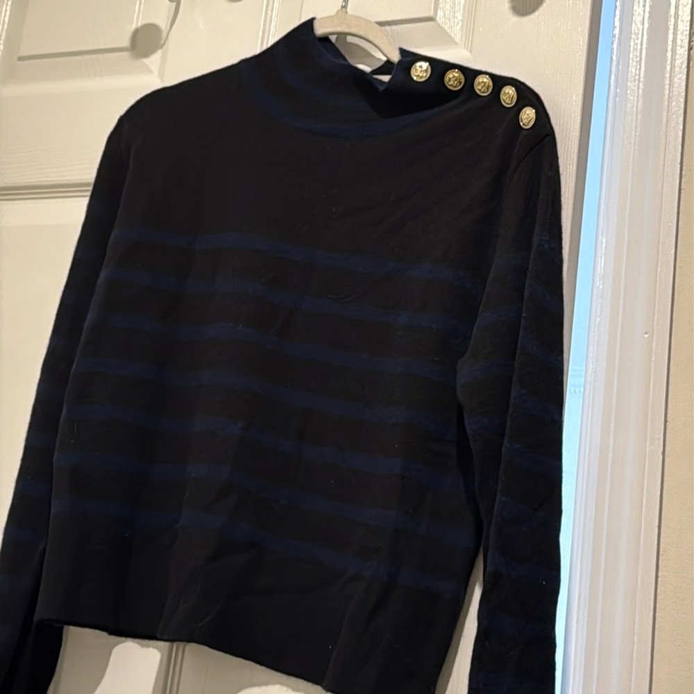 The Cashmere Project Black and navy City L